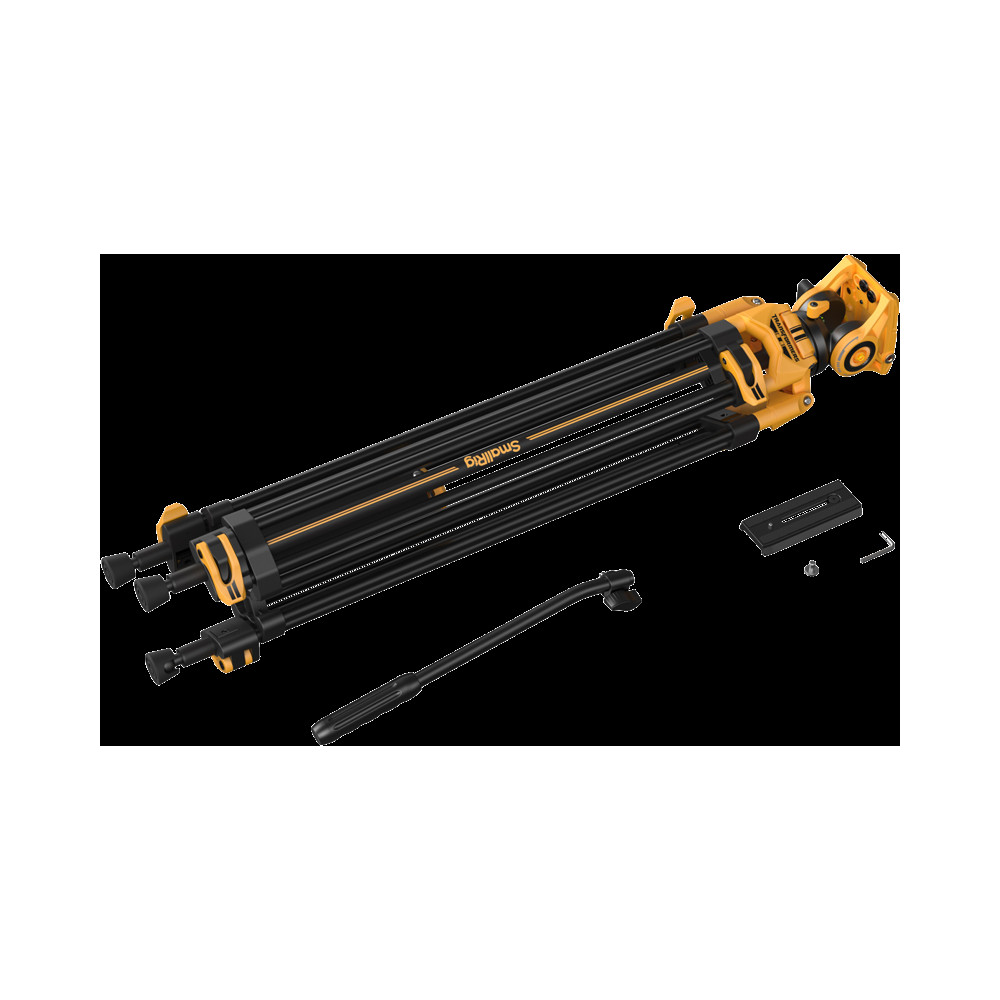 Produktbild för SmallRig 5523 Video Tripod with Heavy-Duty Fluid Head AD-01 (BumbleBee Edition）