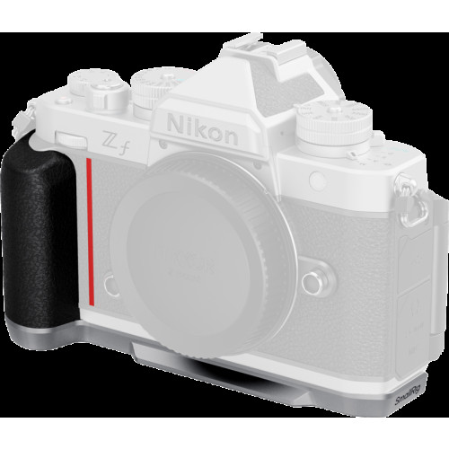 SMALLRIG SmallRig 5706 L-Shaped Mount Plate with Silicone Handle for Nikon Z f Silver