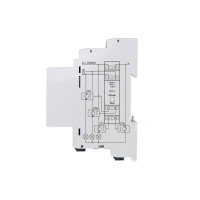 Produktbild för Shelly Pro Series 3EM - ström-/energimätare - 802.11b/g/n, Bluetooth 4.2 - vit