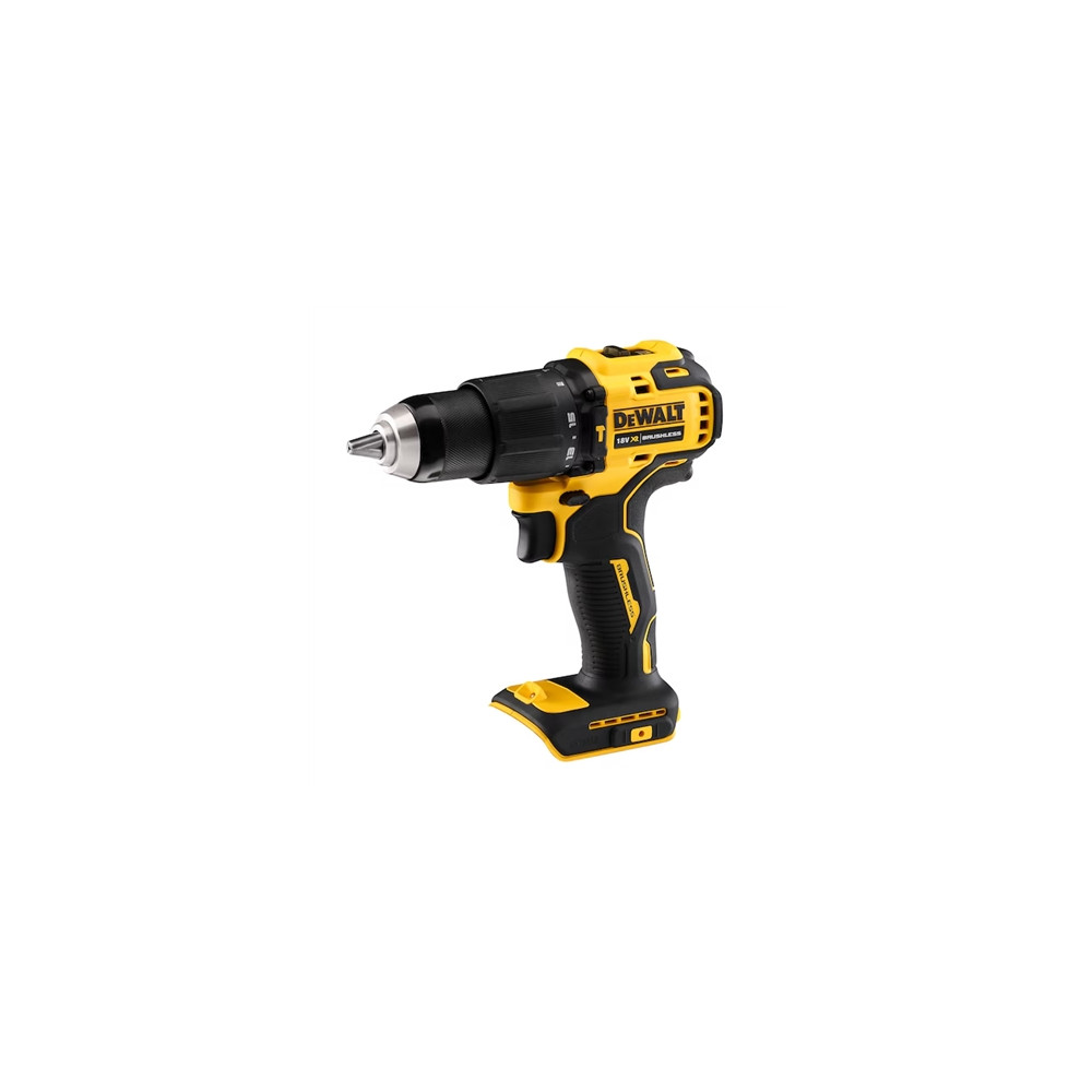 Produktbild för DeWALT DCD709N-XJ, Borr med pistolgrepp, utan nyckel, Borstl...