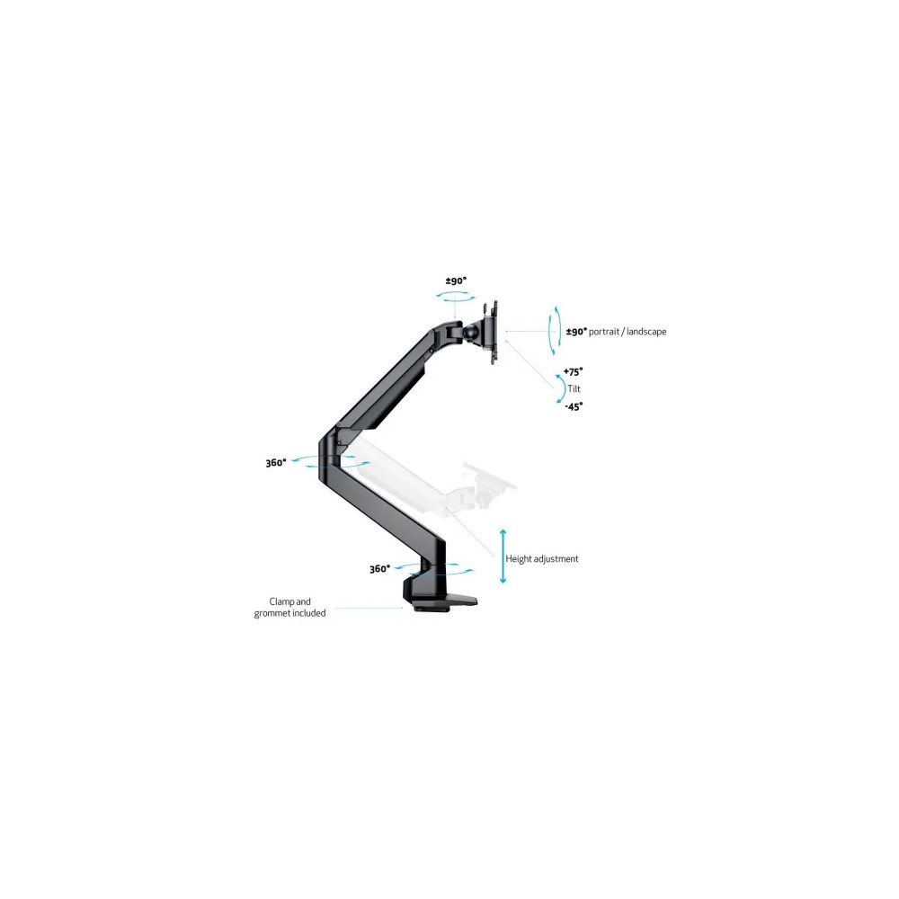 Produktbild för Multibrackets M VESA Gas Lift Arm Single HD