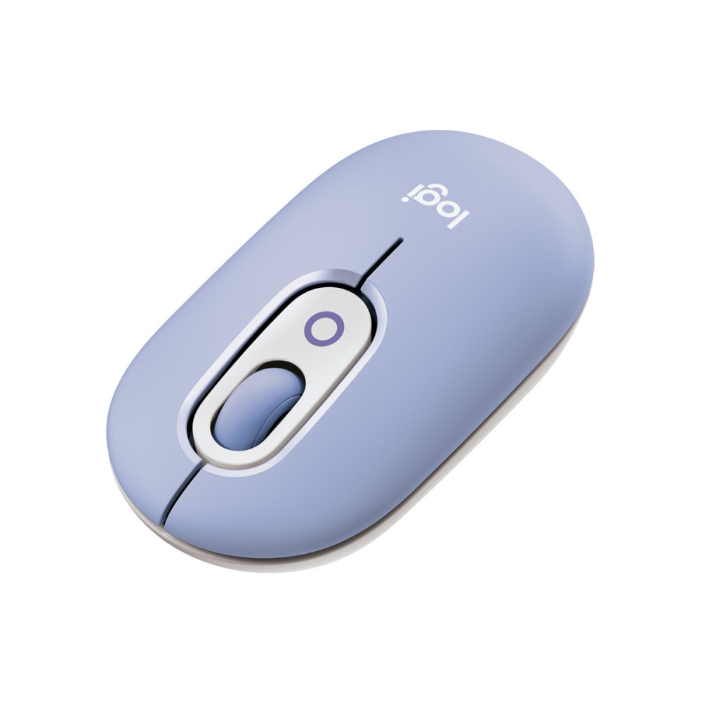 Produktbild för Logitech POP - mus - anpassningsbar emoji - Bluetooth 5.1 LE - lila