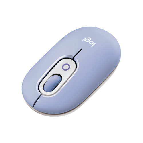 Logitech Logitech POP - mus - anpassningsbar emoji - Bluetooth 5.1 LE - lila