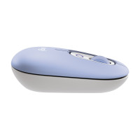 Produktbild för Logitech POP - mus - anpassningsbar emoji - Bluetooth 5.1 LE - lila