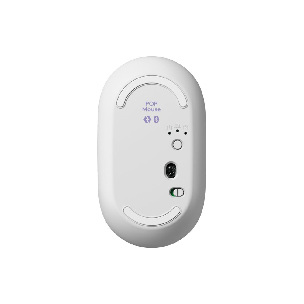 Produktbild för Logitech POP - mus - anpassningsbar emoji - Bluetooth 5.1 LE - lila