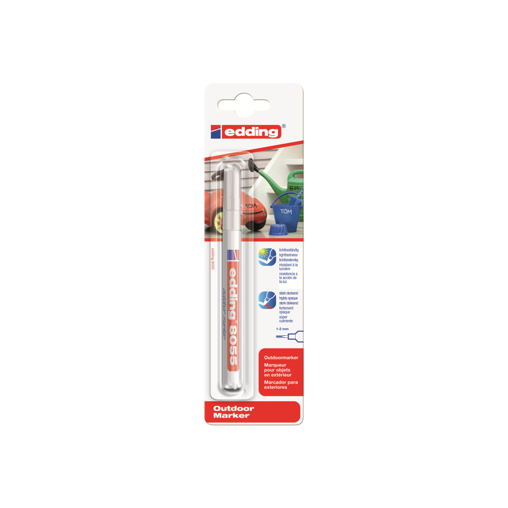 Produktbild för edding 8055 outdoor - markering - vit