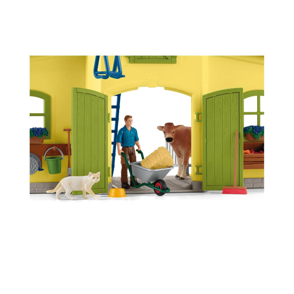 Produktbild för Schleich Farm World - Large Farm with Animals and Accessories
