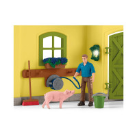 Produktbild för Schleich Farm World - Large Farm with Animals and Accessories