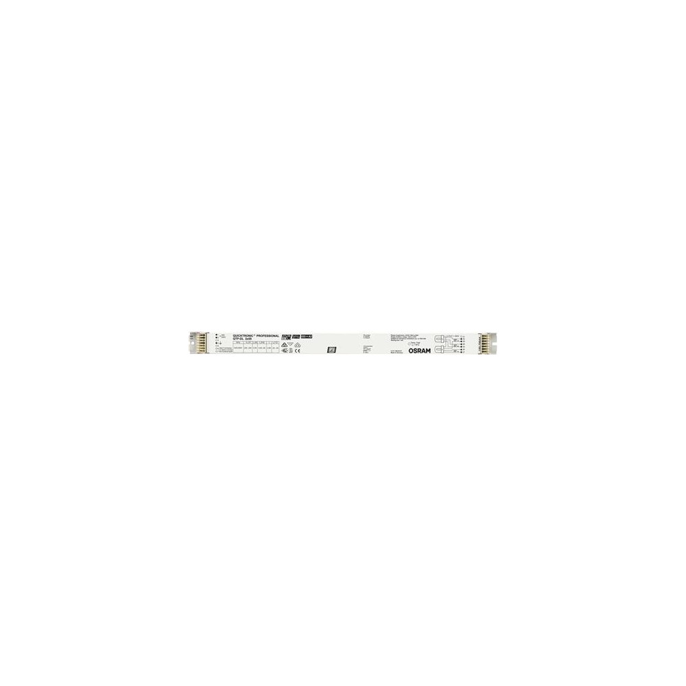 Produktbild för Osram QTP-DL 2X55 GII, 50000 t, -20