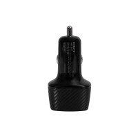 Produktbild för DELTACO strömadapter för bil - USB-C, USB - 63 Watt