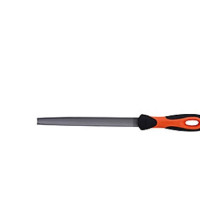 Produktbild för Bahco ERGO 1-210-08-1-2, Fil, Halvrund fil, Medelfin, Plast,...