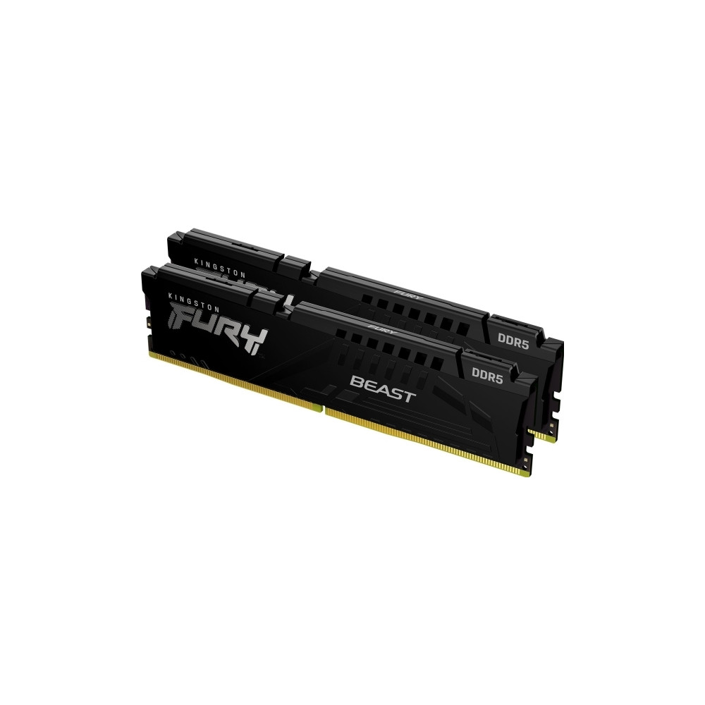 Produktbild för Kingston FURY Beast - DDR5 - sats - 16 GB: 2 x 8 GB - DIMM 288-pin / PC5-44800 - ej buffrad