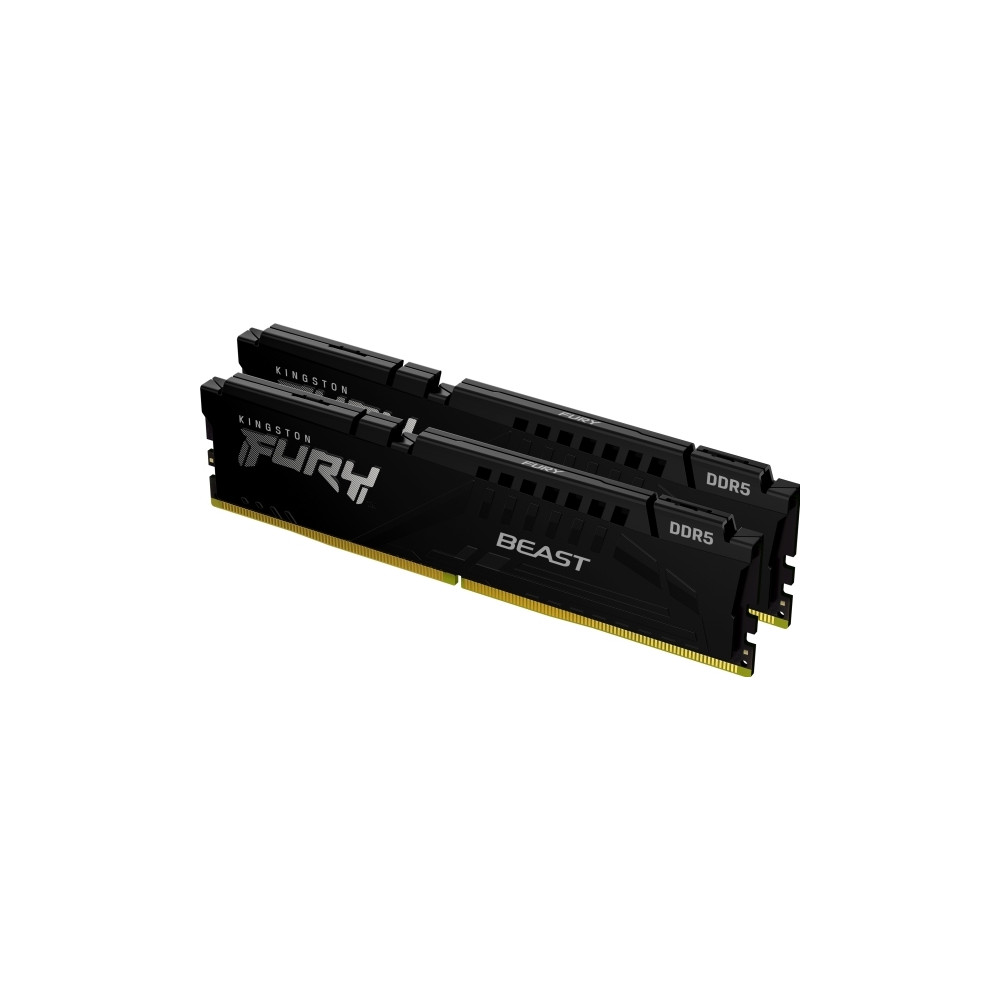 Produktbild för Kingston FURY Beast - DDR5 - sats - 16 GB: 2 x 8 GB - DIMM 288-pin / PC5-44800 - ej buffrad