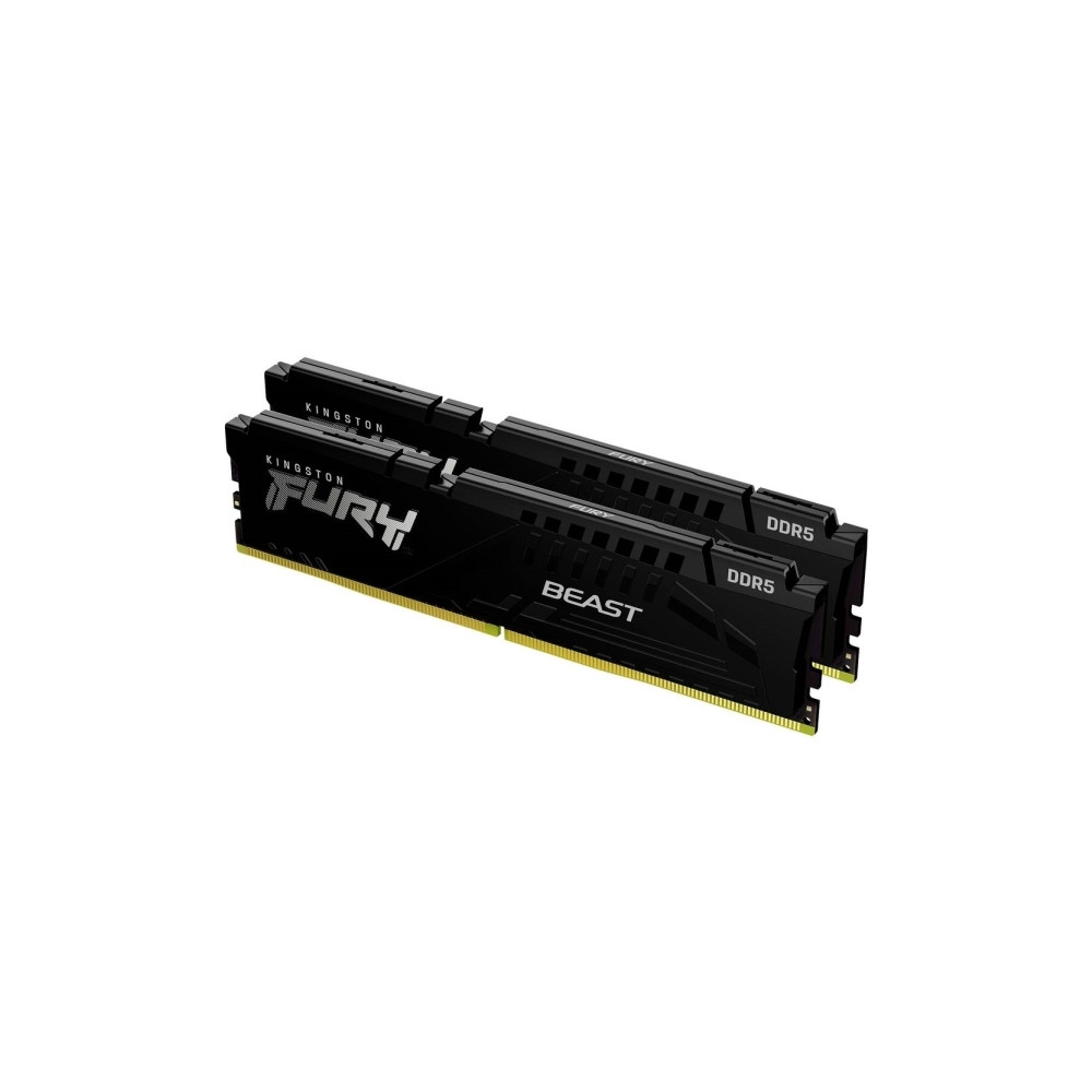 Produktbild för Kingston FURY Beast - DDR5 - sats - 16 GB: 2 x 8 GB - DIMM 288-pin / PC5-44800 - ej buffrad