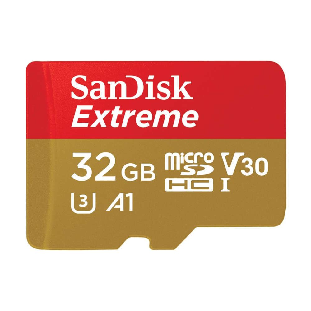 Produktbild för SanDisk Extreme - flash-minneskort - 32 GB - microSDHC UHS-I