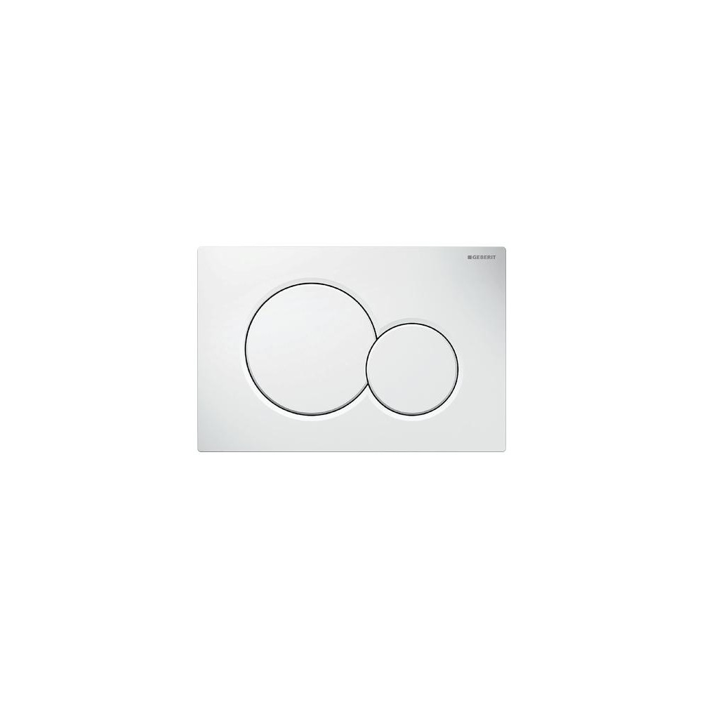 Produktbild för Geberit 115.770.11.5, Spolplatta, Vit, Geberit, 246 mm, 13 m...