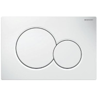 Produktbild för Geberit 115.770.11.5, Spolplatta, Vit, Geberit, 246 mm, 13 m...