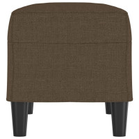 Produktbild för Bänk brun 70x35x41 cm tyg