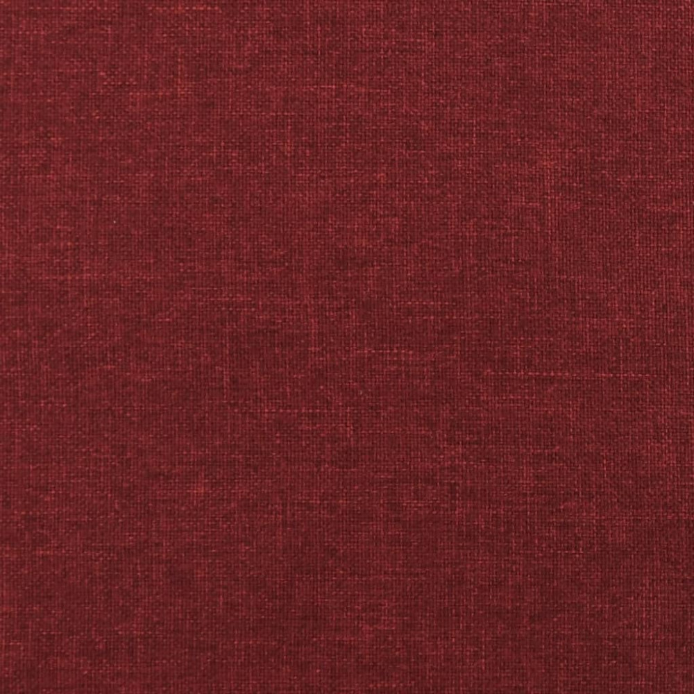 Produktbild för Bänk vinröd 100x35x41 cm tyg