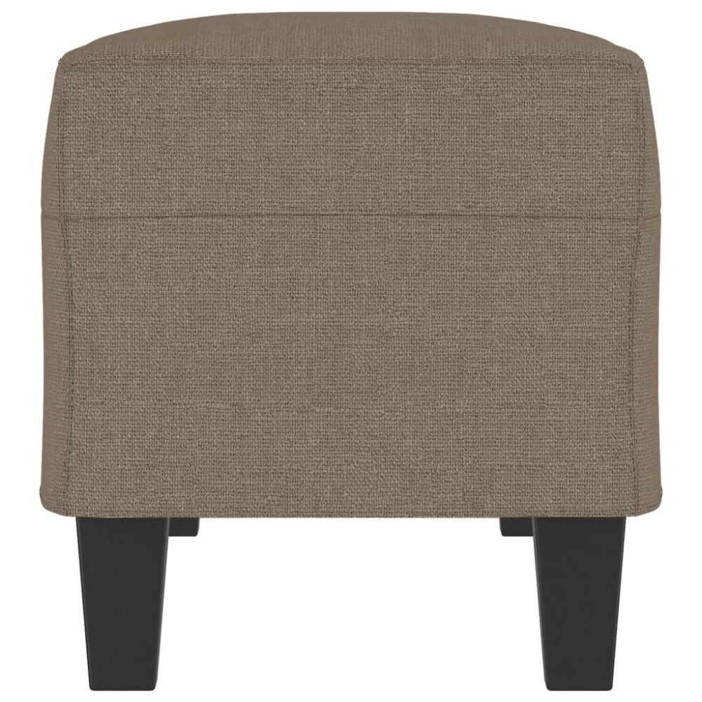 Produktbild för Bänk taupe 100x35x41 cm tyg