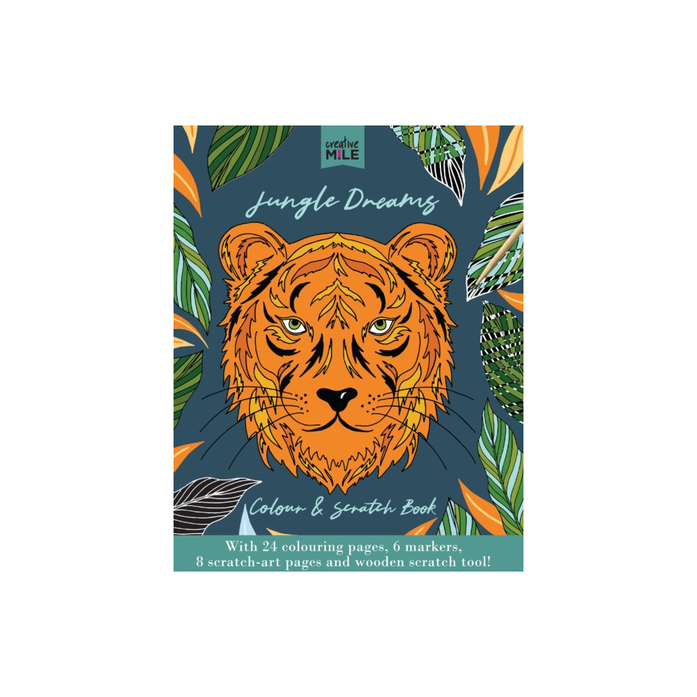 Produktbild för Jungle Dreams Colour and Scratch Book (inbunden, eng)