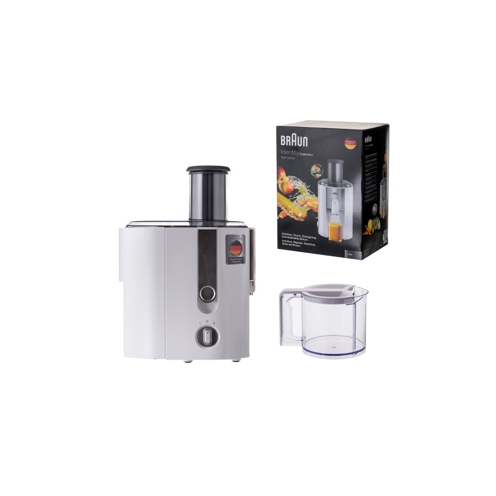 Produktbild för Braun IdentityCollection J 500 WH - råsaftcentrifug - vit