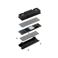 Produktbild för PNY XLR8 CS3150 - SSD - 2 TB - PCI Express 5.0 x4 (NVMe)
