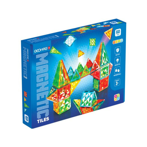 Geomag GEOMAG Ädelstenar 60 delar