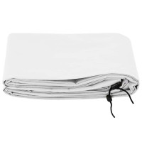 Produktbild för Frostskydd för växtfleeceöverdrag 5 pcs Vit 1,55 x 1,55 m