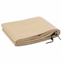Produktbild för Frostskydd för växtfleeceöverdrag 5 pcs Beige 1,55 x 1,55 m