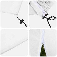 Produktbild för Frostskydd för växtfleeceöverdrag 3 pcs Vit 3,5 x 2,5 m