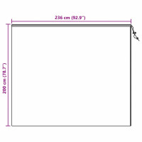 Produktbild för Frostskydd för växtfleeceöverdrag 3 pcs Vit 2 x 2,36 m