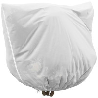 Produktbild för Frostskydd för växtfleeceöverdrag 3 pcs Vit 2,5 x 3,14 m