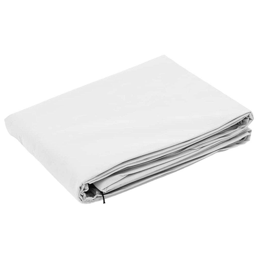 Produktbild för Frostskydd för växtfleeceöverdrag 3 pcs Vit 3 x 3,93 m