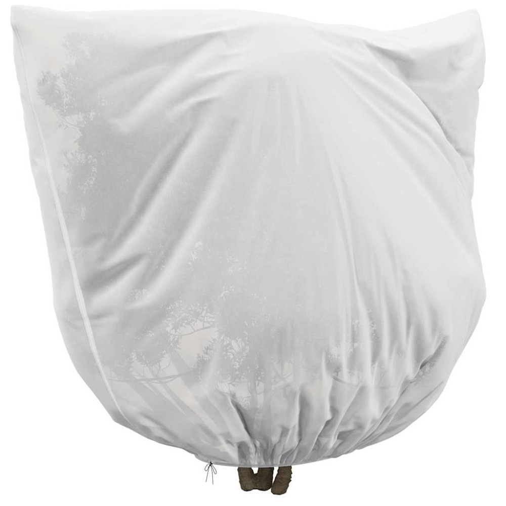Produktbild för Frostskydd för växtfleeceöverdrag 3 pcs Vit 3 x 3,93 m