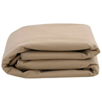 Produktbild för Frostskydd för växtfleeceöverdrag Beige 2,4 x 2 m
