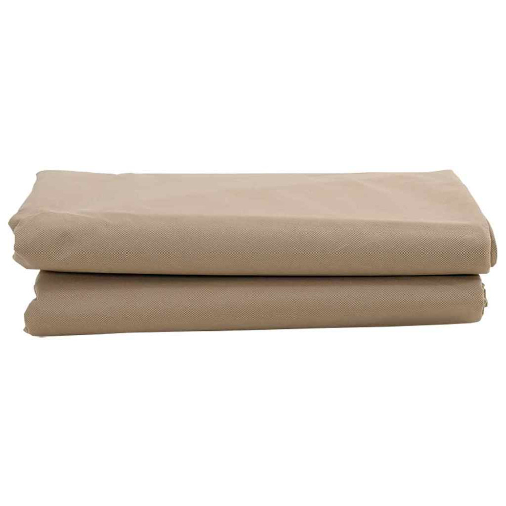 Produktbild för Frostskydd för växtfleeceöverdrag 3 pcs Beige 2,4 x 2 m
