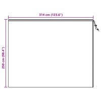 Produktbild för Frostskydd för växtfleeceöverdrag 3 pcs Beige 2,5 x 3,14 m