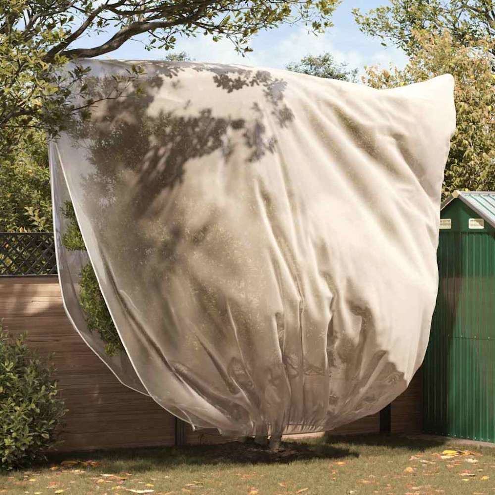 Produktbild för Frostskydd för växtfleeceöverdrag 3 pcs Beige 3,5 x 3,93 m