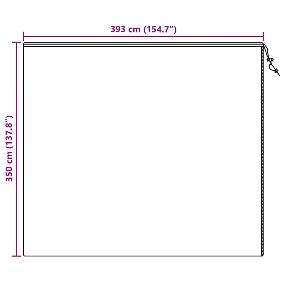 Produktbild för Frostskydd för växtfleeceöverdrag 3 pcs Beige 3,5 x 3,93 m