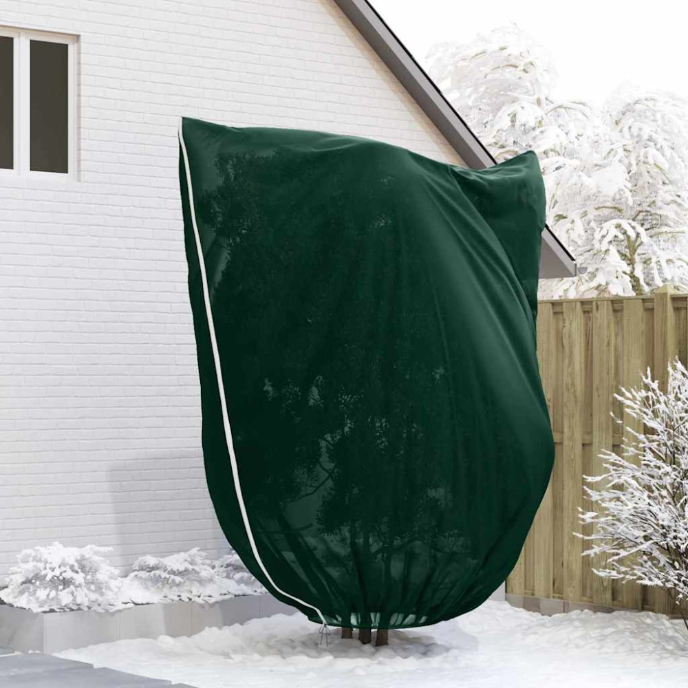 Produktbild för Frostskydd för växtfleeceöverdrag 3 pcs Grön 3,5 x 2,5 m