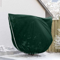 Produktbild för Frostskydd för växtfleeceöverdrag 3 pcs Grön 2,5 x 3,14 m