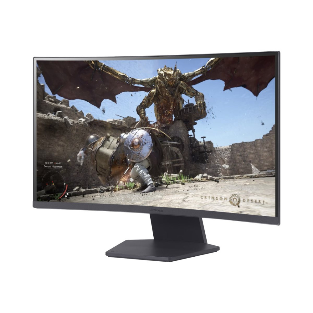 Produktbild för LG UltraGear 27GS60QC-B - LED-skärm - böjd - QHD - 27" - HDR