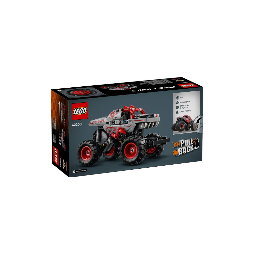 Produktbild för LEGO Technic 42200 - Monster Jam ThunderROARus Drag-back - byggsats