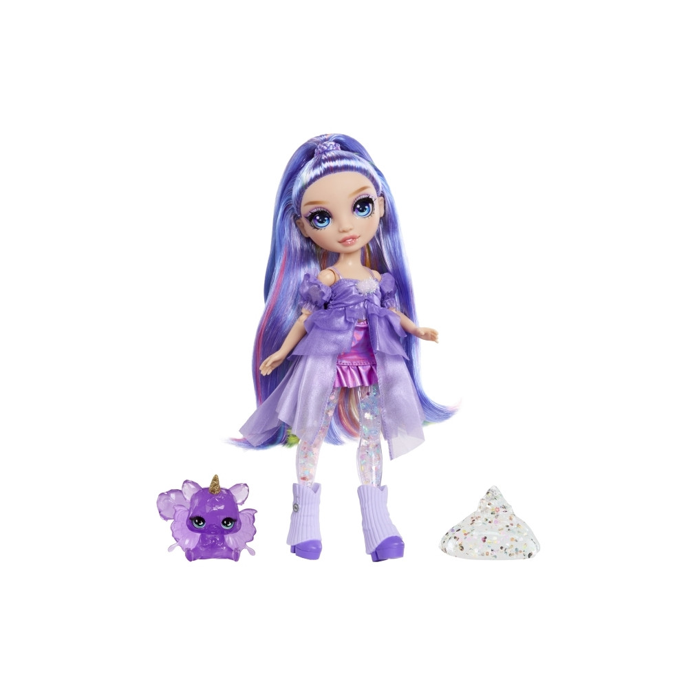 Produktbild för Rainbow High Rainbow Shimmers with Slime Fashion Doll