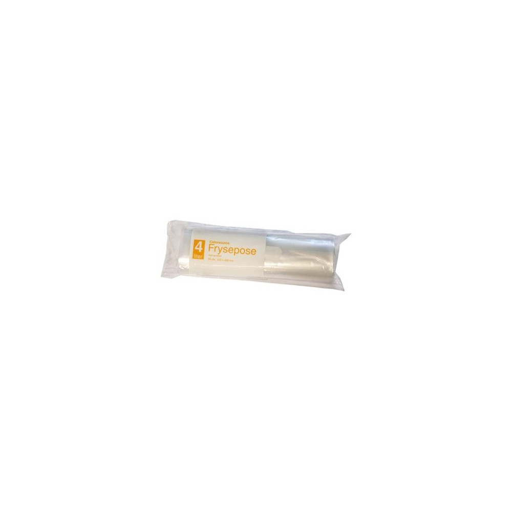 Produktbild för Fryspåsar Catersource 4 l 200x400 mm 34 my med skrivfält LDP...
