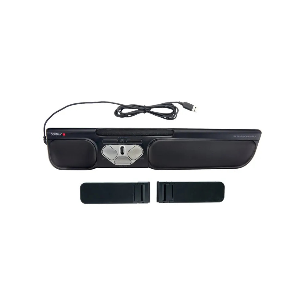 Produktbild för Contour Long/Short Wrist Rest - handledsstöd för tangentbord/mus