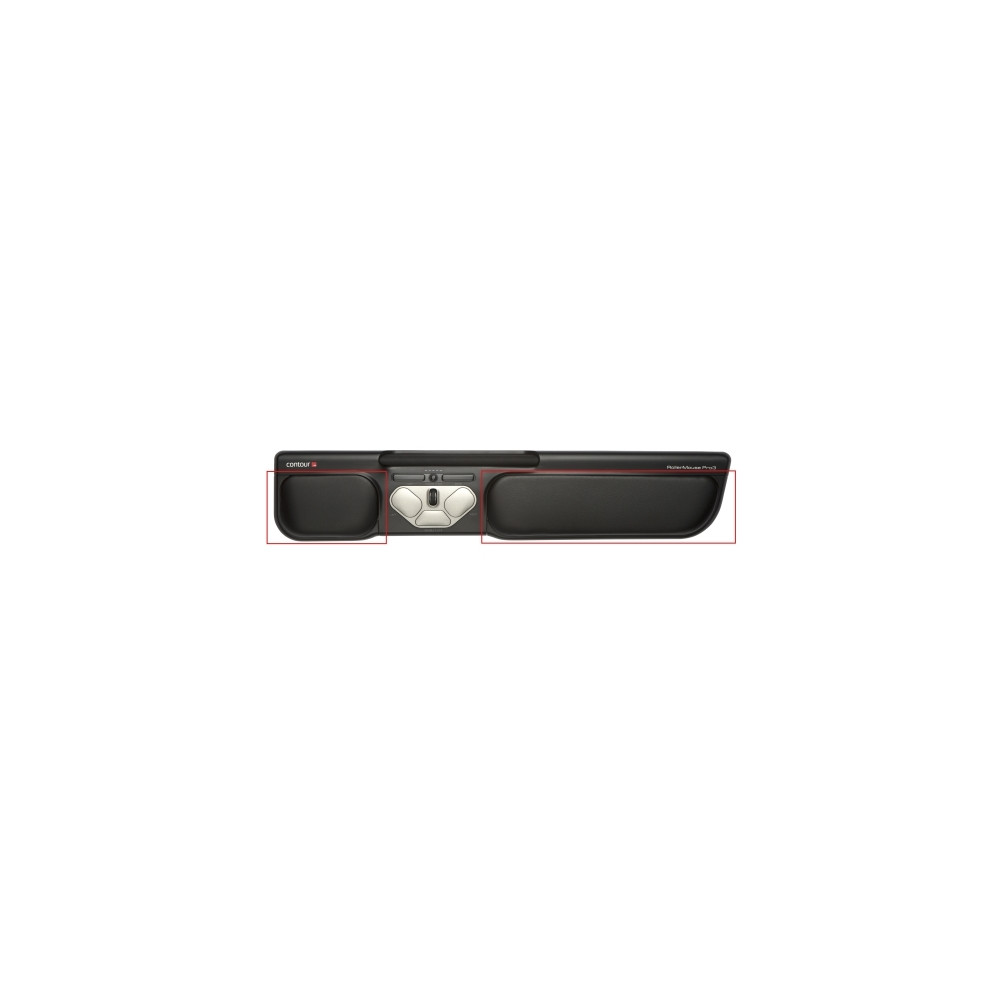 Produktbild för Contour Long/Short Wrist Rest - handledsstöd för tangentbord/mus