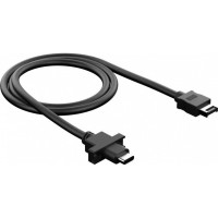 Produktbild för Fractal Design Model D - USB typ C-kabel - USB-C-huvud till USB-C - 67 cm