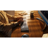 Produktbild för Logitech Signature Slim Solar+ K980 - tangentbord full size - QWERTY - Dansk/Norsk/Svensk/Finsk - grafit Inmatningsenhet